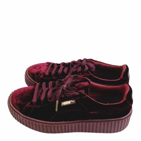 Puma best sale velvet platform